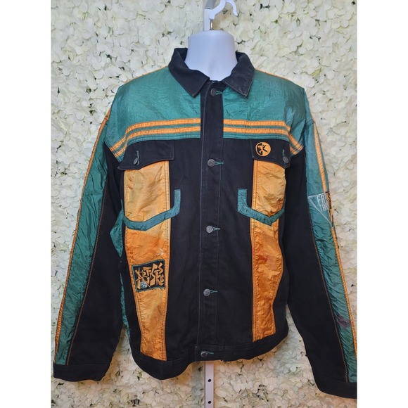 Fresh Threadz DenimParachute Coat 90's Urban Hip Hop XLFresh Prince In Da House